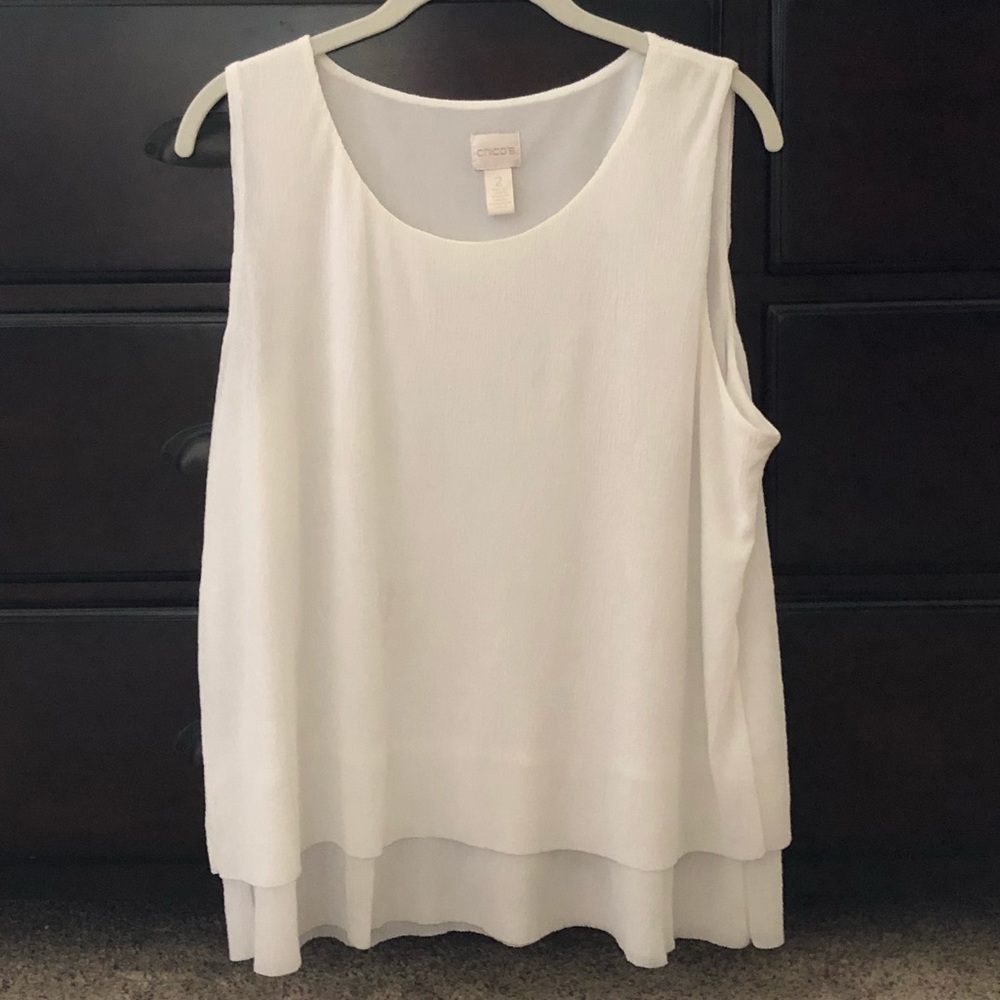 Chico’s Basic white blouse